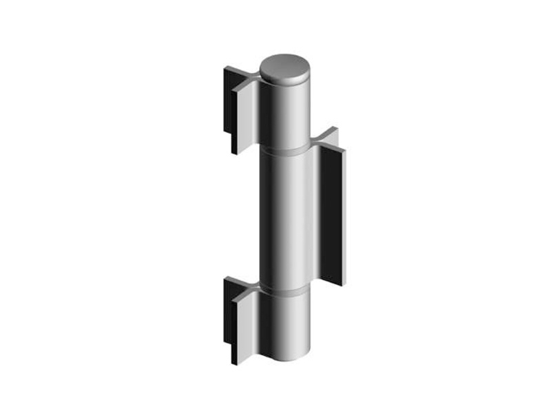 Pant pro brány k přivař., 3-dílný,výs.čep,2×mos­.podl.,černý