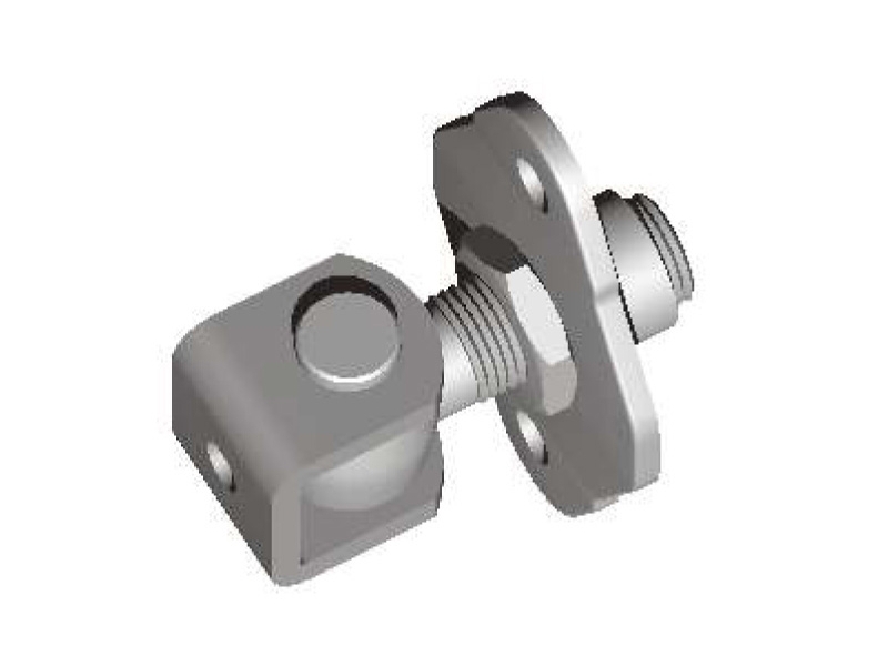 Regul. pant s „U“podpěr., M24, s malou deskou k přišr.- Zn