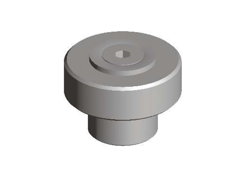 Horní vodicí kladka pr.35/pr.25, Zn