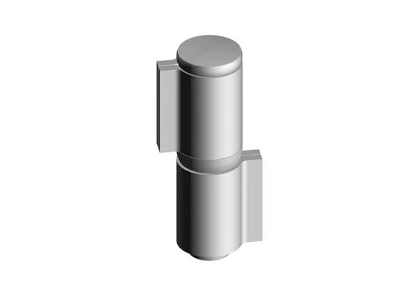 Pant pro panc.dv. k přiv., 2-dílný,výs.čep,kul­.ložisko, čer­ný