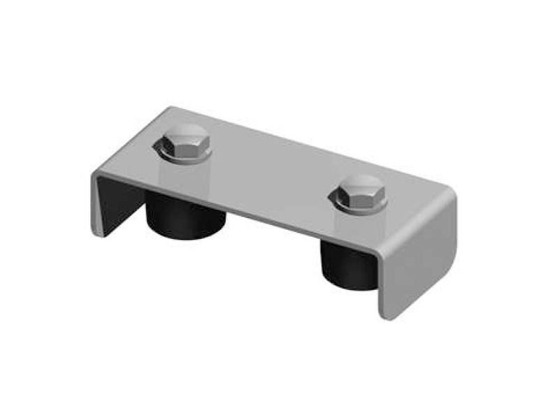 Horní vedení brány, regulovatelné, se 2 kladkami 412, Zn