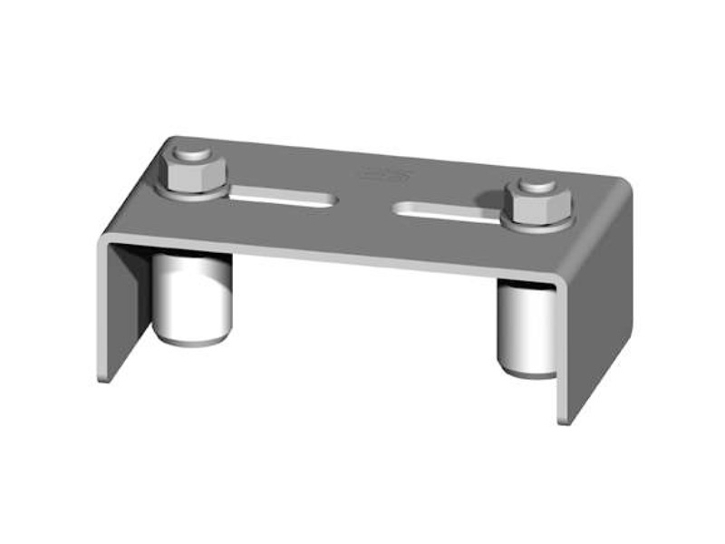 Horní vedení brány – regulovatelné – 2 kladky