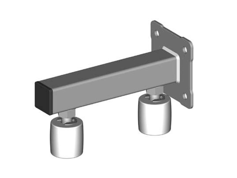 Regulovatelné vedení brány s kotevní deskou, Zn