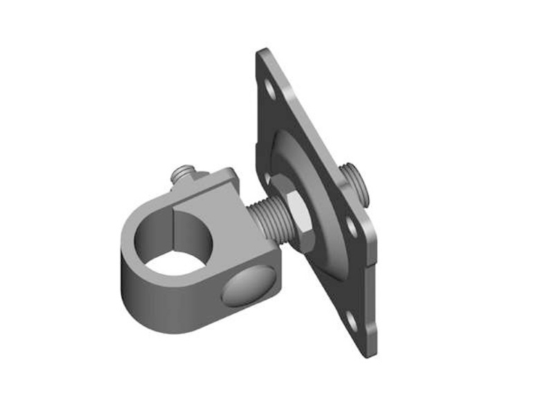 Regul. pant M22 pr. 35, pro kov. brány s kotevní deskou, Zn