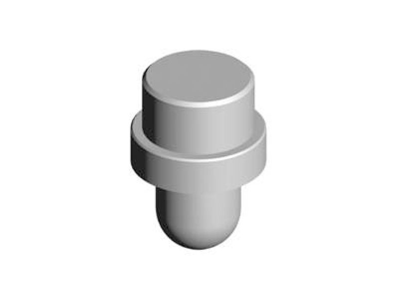 Zemní čep, pant pro kov. brány, pr. 35/pr.22 – černý