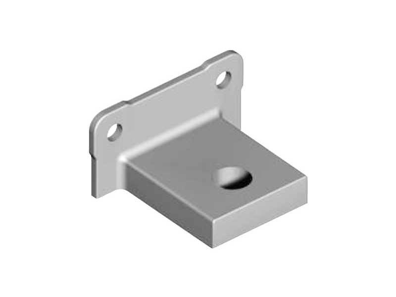 Spodní deska, pant pro kov. brány,otvor pr.20, k přišr.,čer.