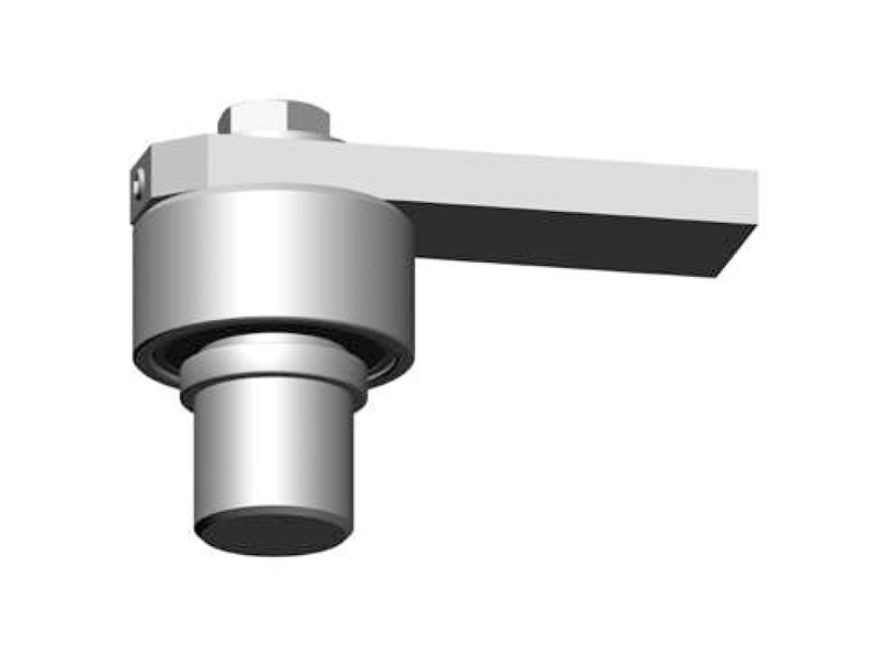 Horní regul. pant k přivař. s ložis., pr.60 pro JEKL 40×3,Zn