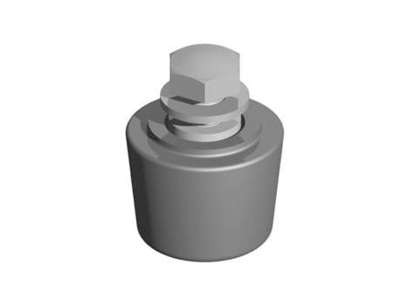 Horní vodicí kladka, pr. 37, nylon, se šroubem M10