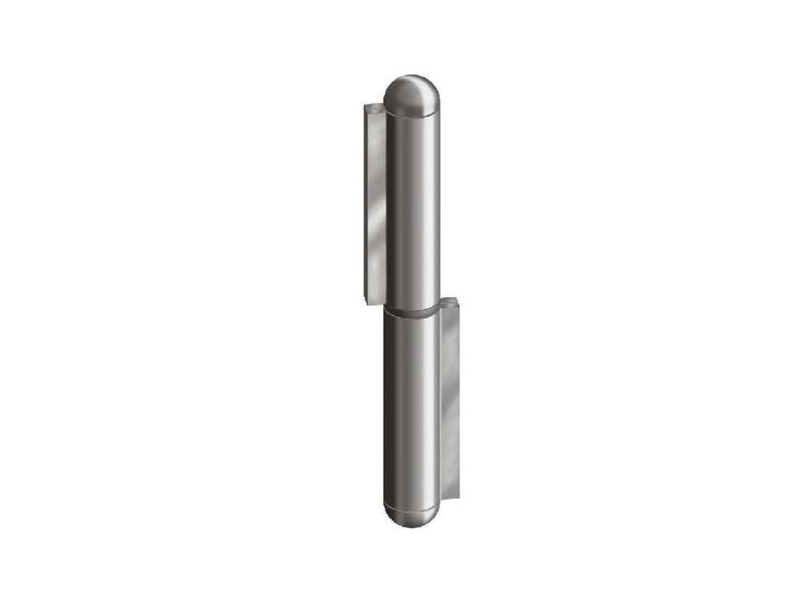 Pant pro oc. dveře k přivař., 2-dílný, čep,  l = 125,NEREZ