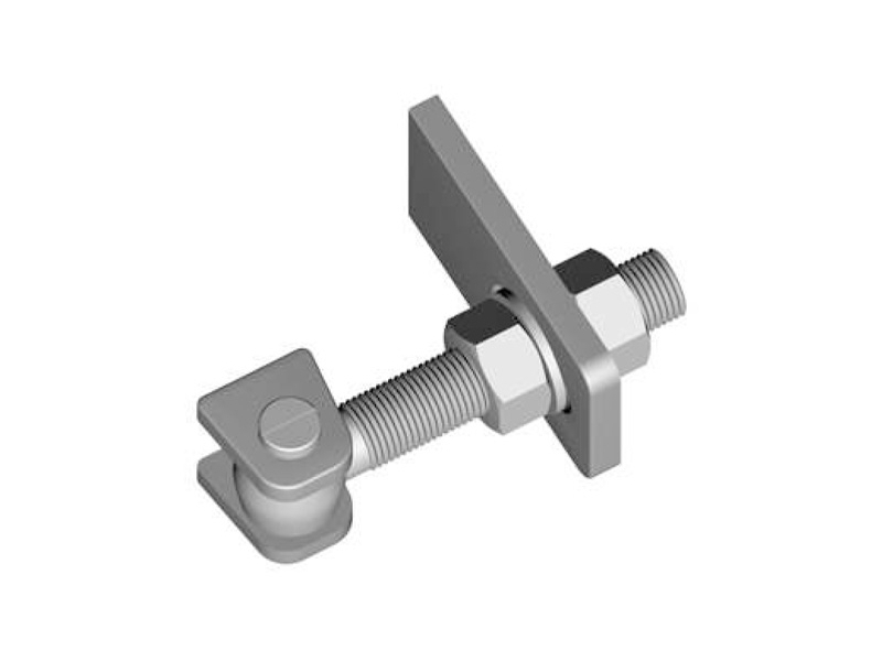 Pant k přivaření, regulovatelný ve 2 směrech, M22, Zn