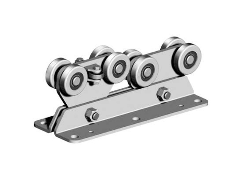 Vozík pro extra velkou řadu 6 – 12m, výkyvný,10 kla­dek, Zn