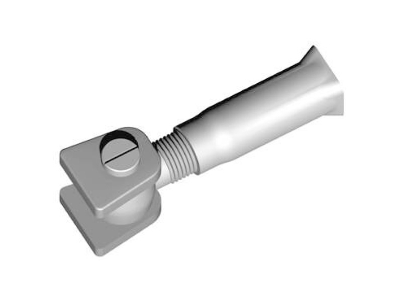 Pant k přivaření s vložkou do zdiva, M18 – Zn