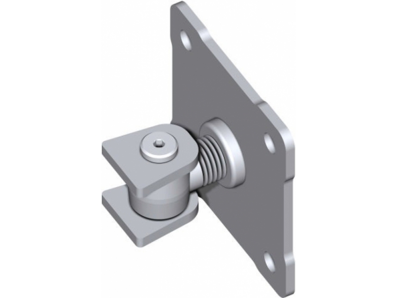 Pant k přivaření M27 s deskou k přišroubování, NEREZ