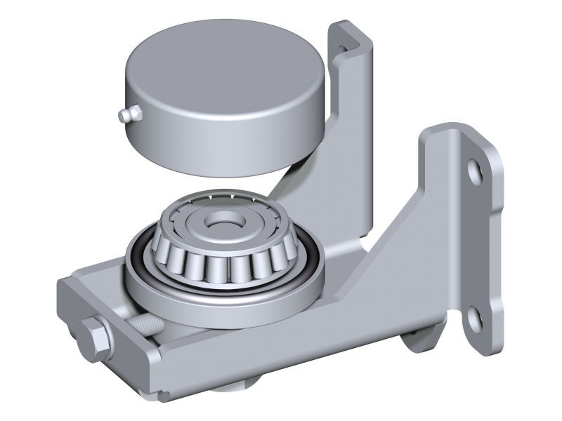 Spodní  regul. pant k přišroubování – těžké provedení, Zn