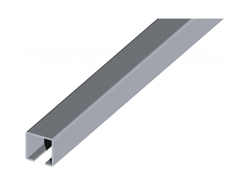 Profil (50×50), řada 800 do 3,6m, délka 6m, černý